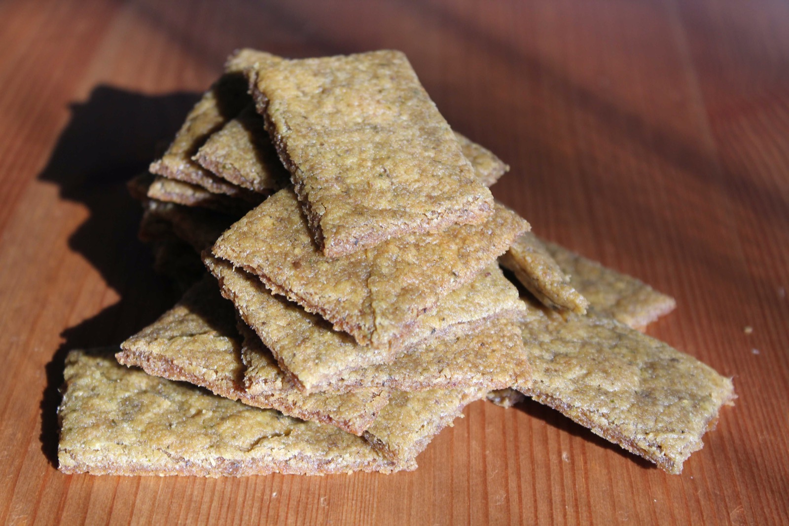 Krakersy z plantanów