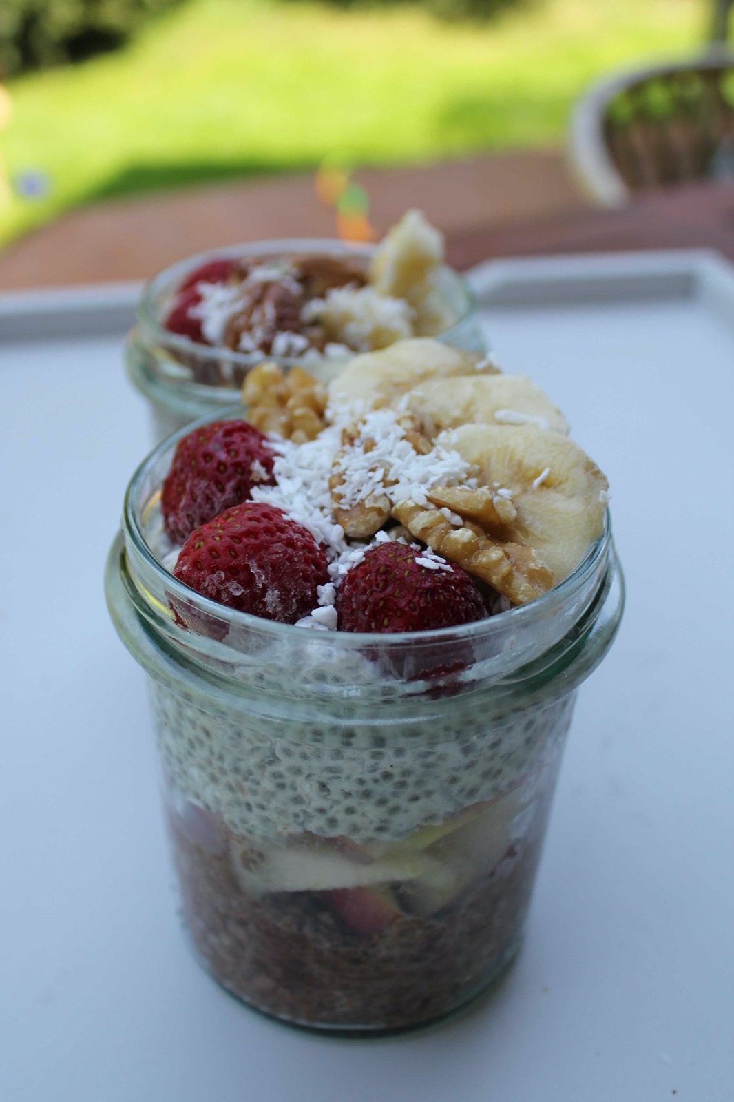 Kokosowo – czekoladowy pudding chia