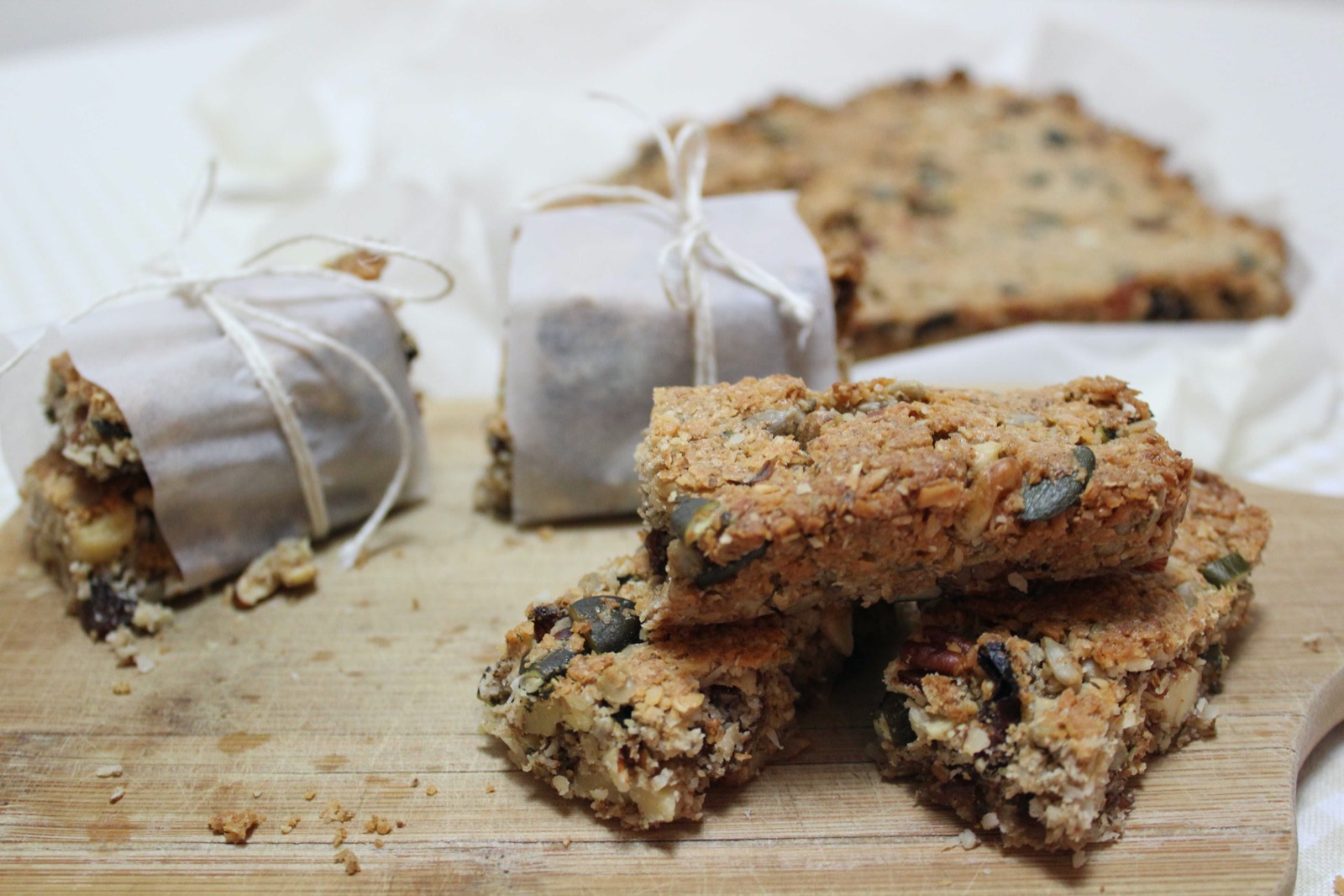 Batoniki energetyczne, bakaliowe, bez jaj