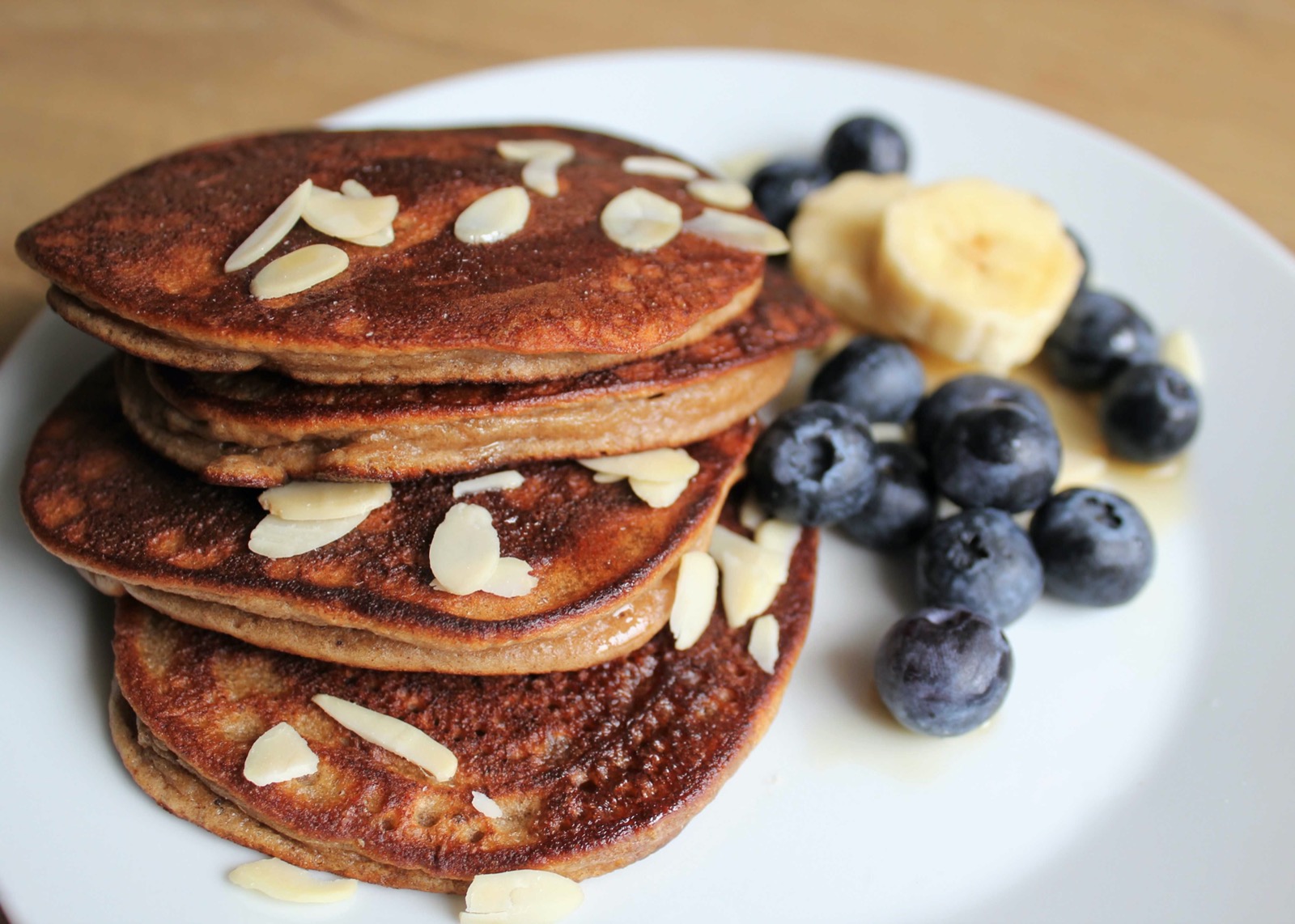 Placki owsiano bananowe (bezglutenowe, bezmleczne)