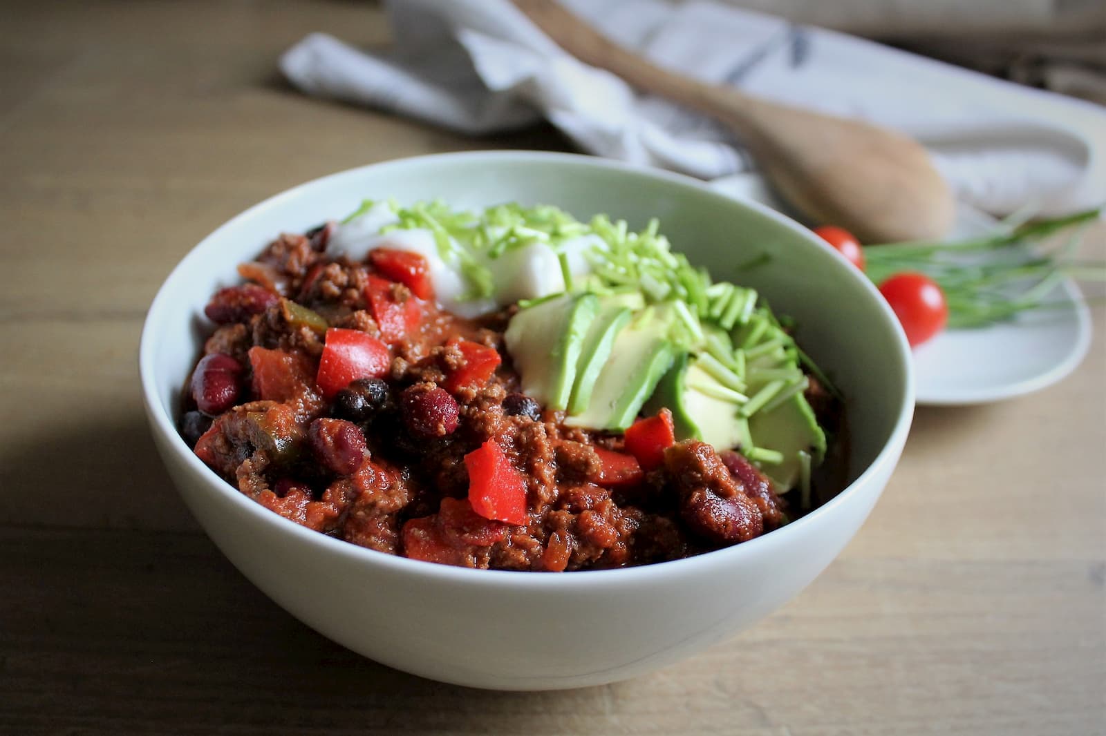 Chili z wołowiną i fasolami