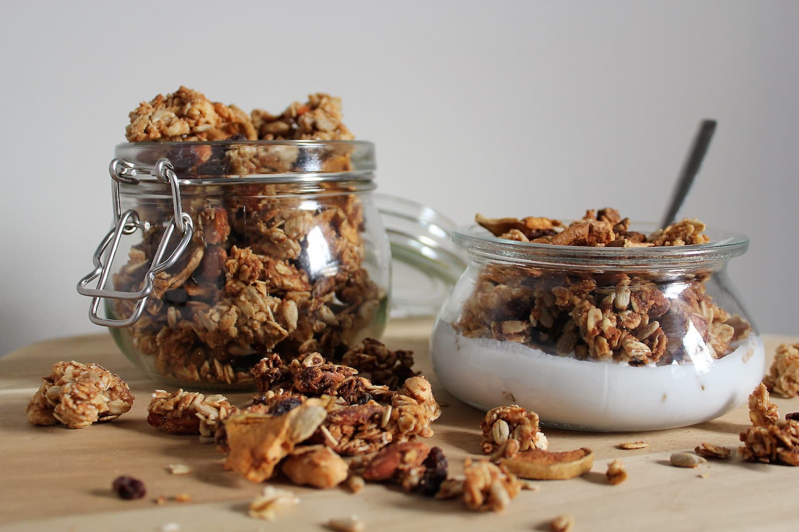 Granola z masłem orzechowym - moja ulubiona