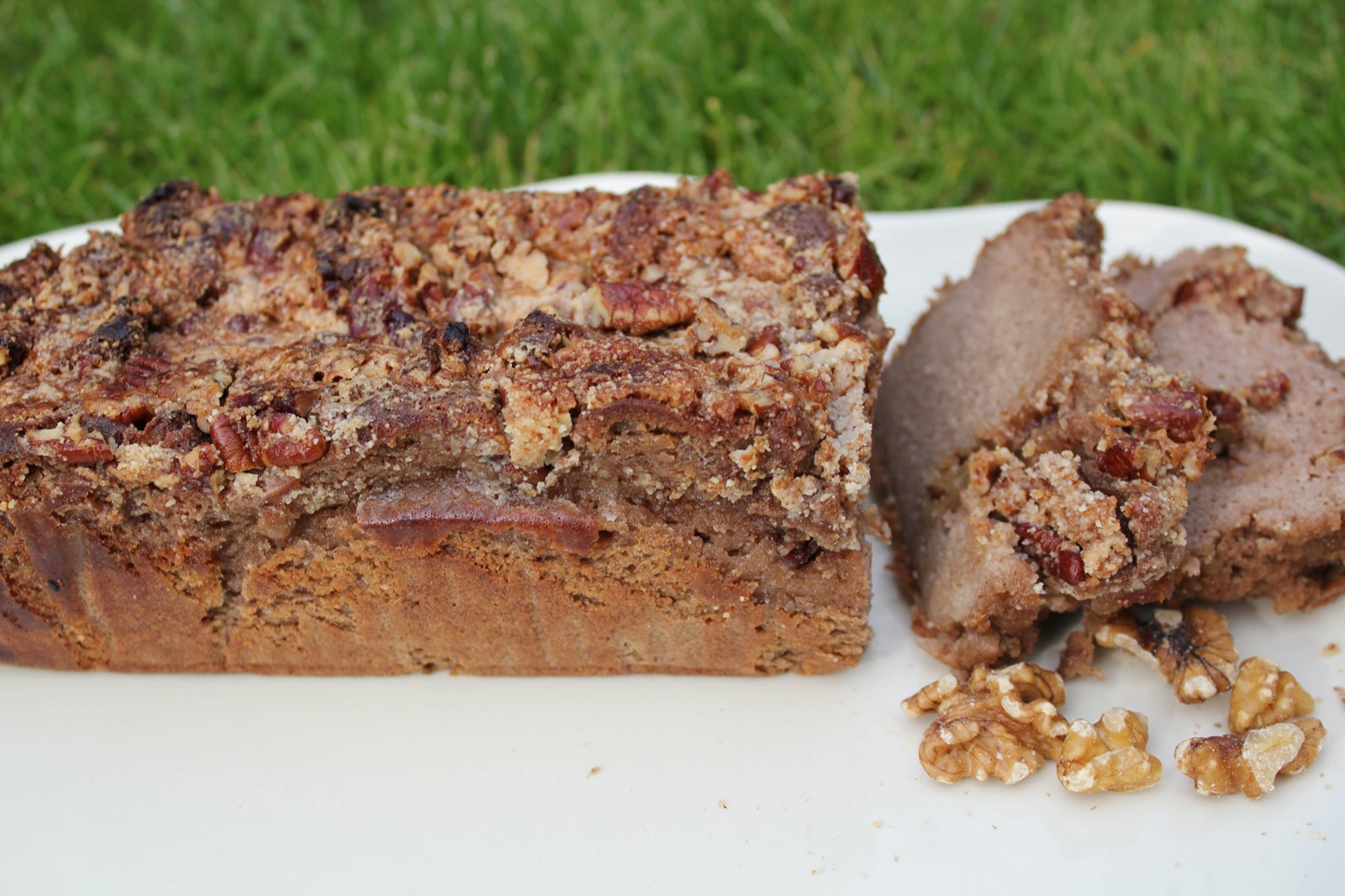 Chlebek bananowy z kruszonką