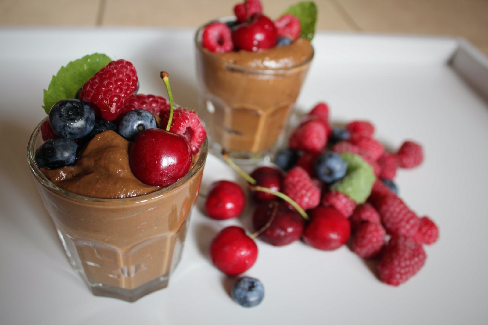 Czekoladowy i zdrowy mus z awokado